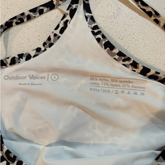 Outdoor Voices Snow Leopard Workout Dress - Picture 4 of 8